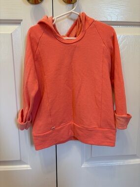 Childhoods Clothing neon coral beach hoodie